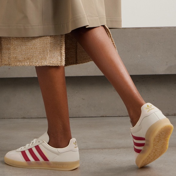 🥯❤️ ADIDAS GAZELLE INDOOR CREAM RED 🥯❤️ - Picture 2 of 4